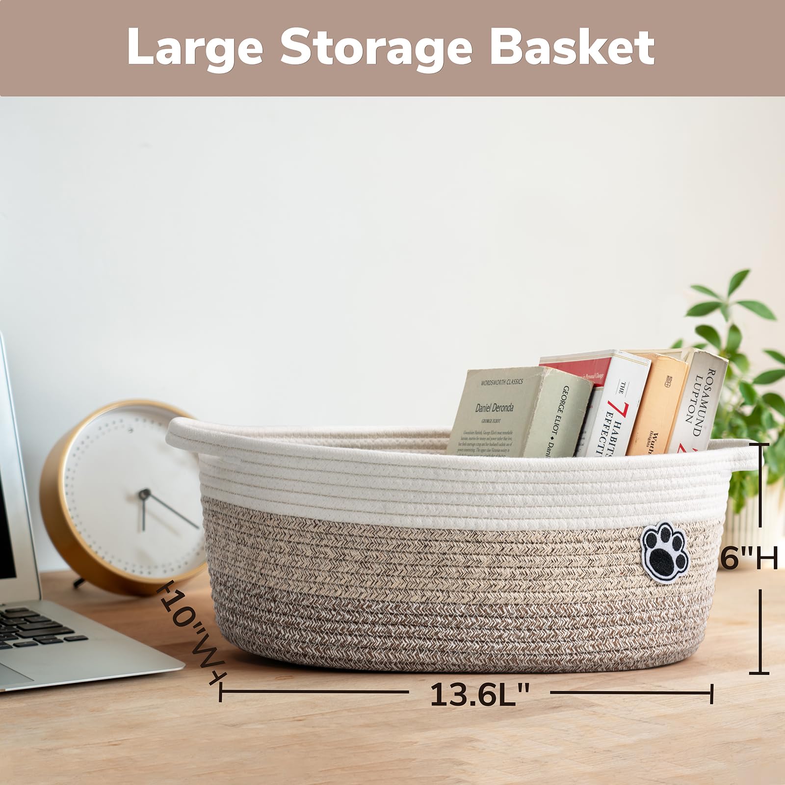 HiChen dog basket folded during shipping shows easy reshaping.