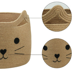 HiChen jute rope material closeup highlighting natural durable storage