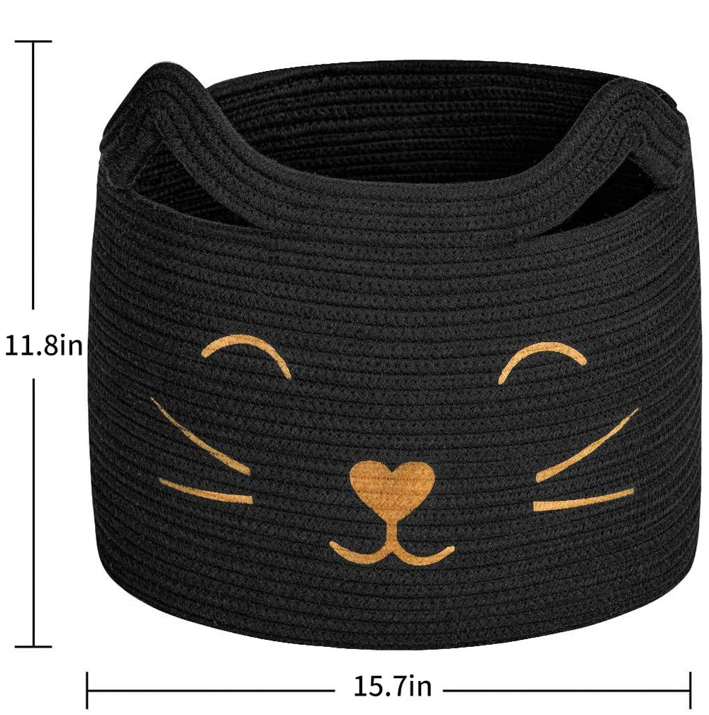 HiChen pet basket creates a cozy sleep area for cats or small dogs.
