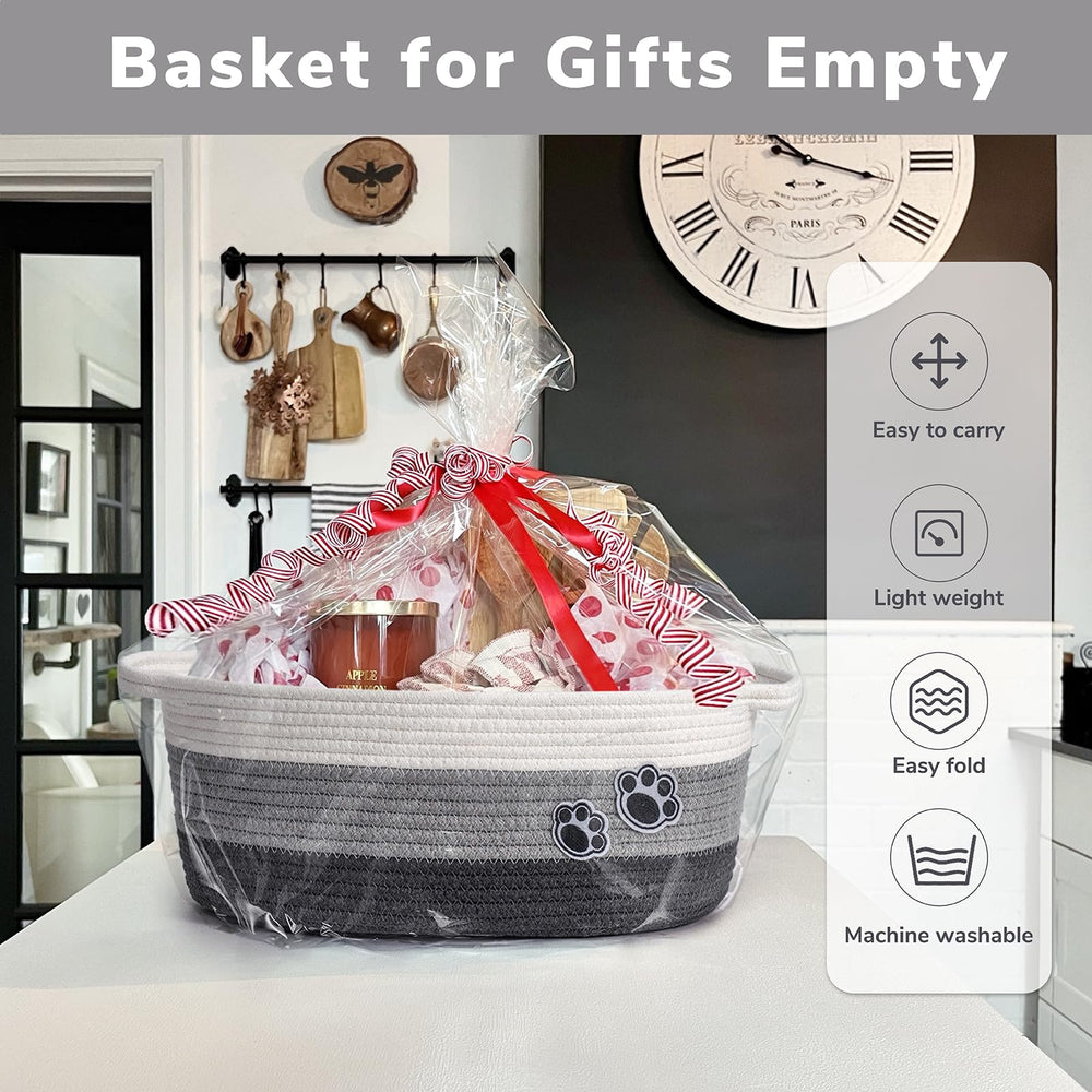 HiChen soft, durable weave basket resists wear on shelves