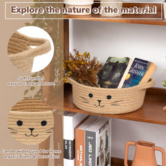 HiChen basket features two-side handles for easy transport.