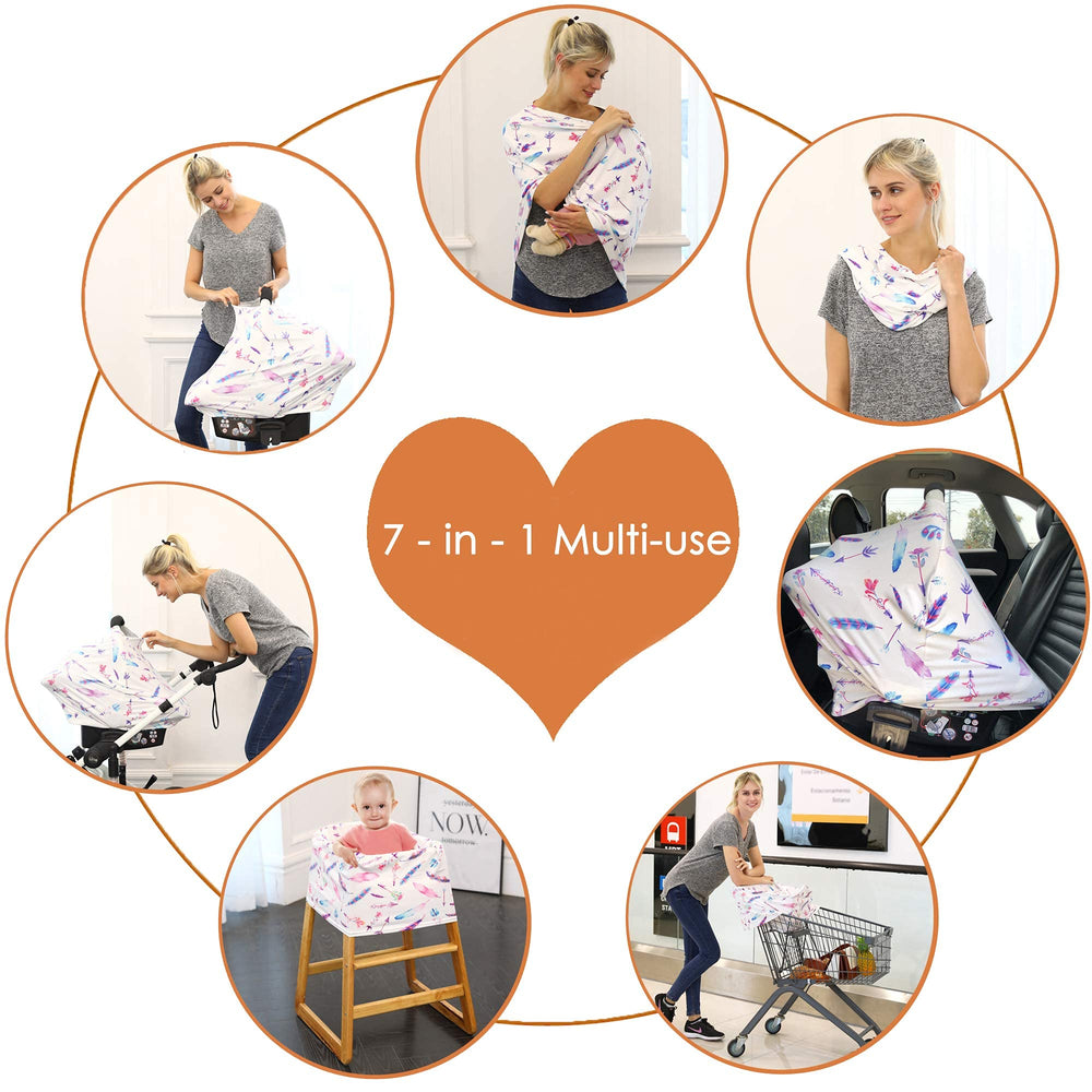 Hicoco breastfeeding cover privacy enables discreet nursing in public.