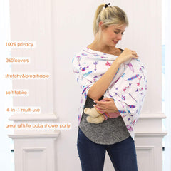 Hicoco carseat canopy sunshade offers 360° privacy and sun protection.