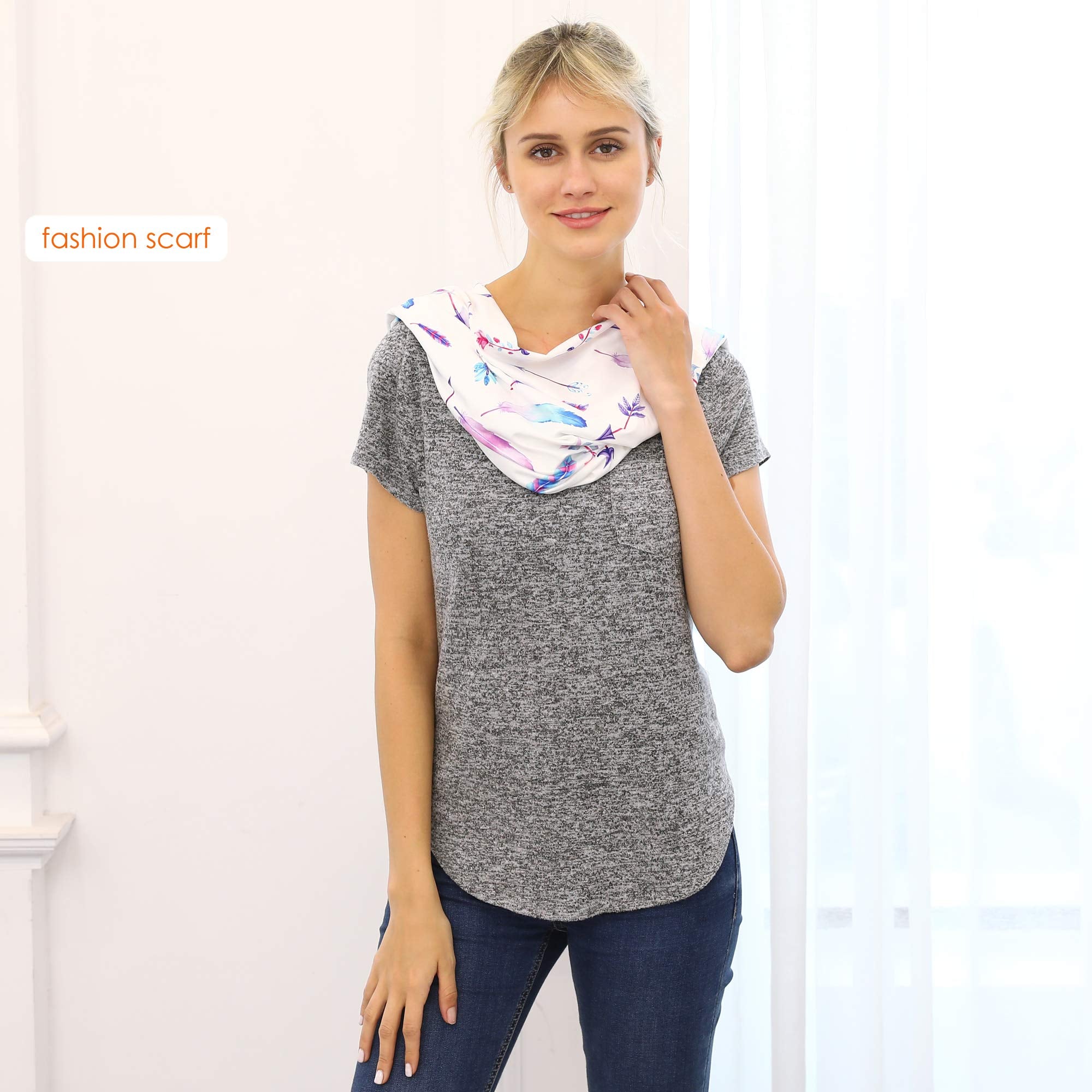 Hicoco feeding chair cover creates a clean, private feeding space.