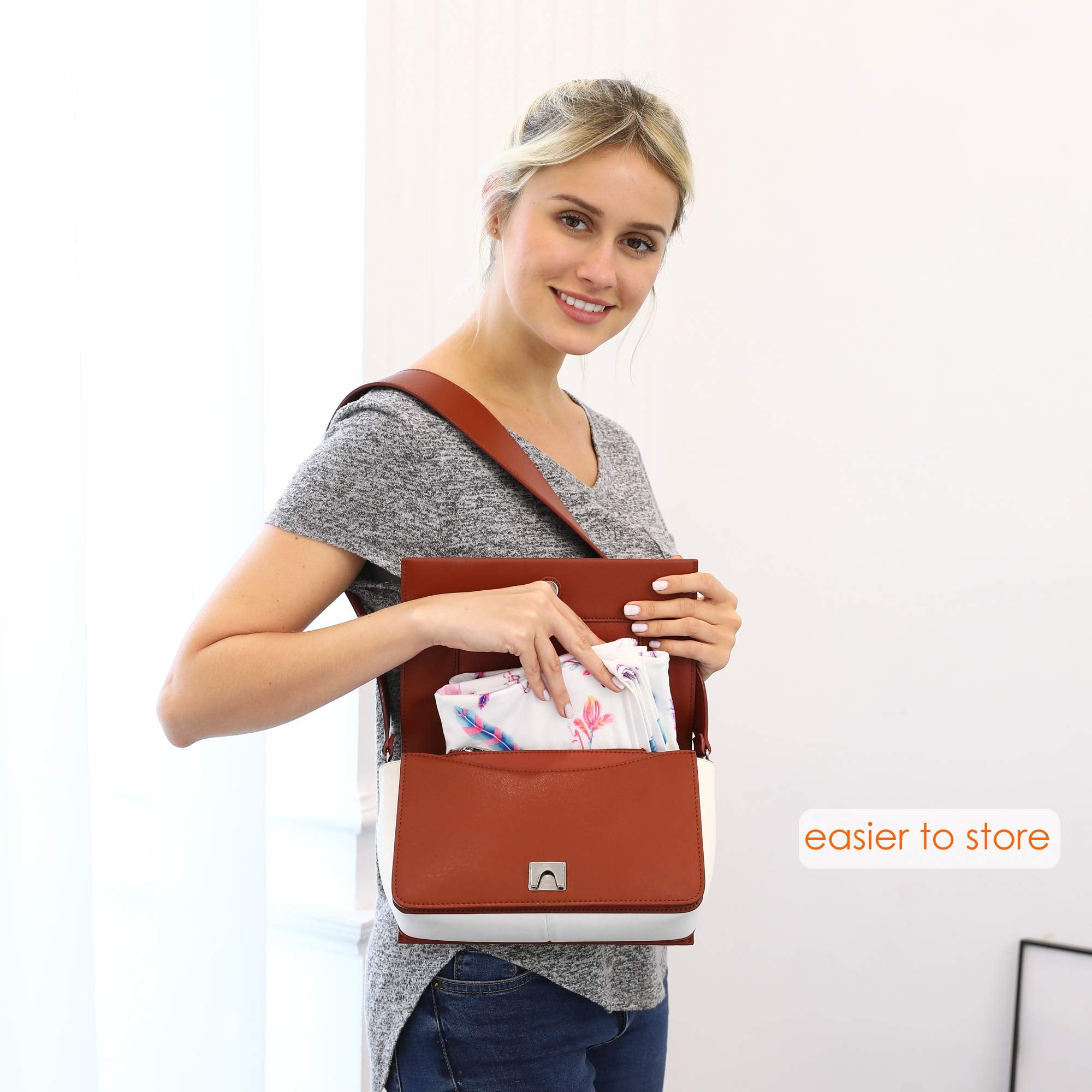 Hicoco infinity tubular fabric features stretchy, breathable design for quick canopy.