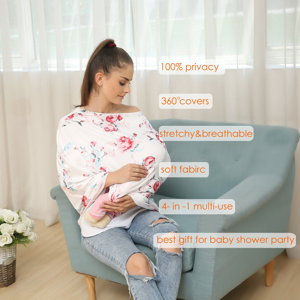 Hicoco multipurpose baby cover packaged as a gift set