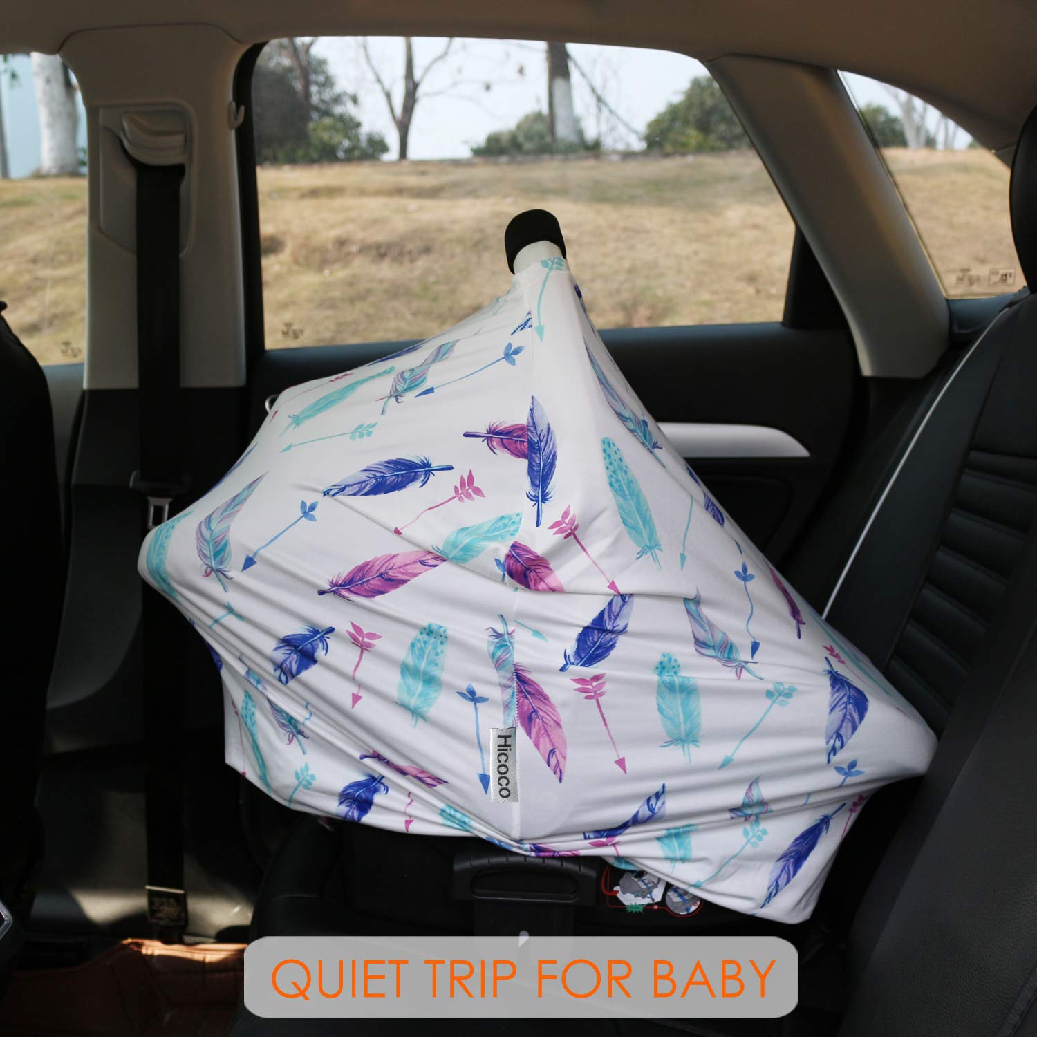 Hicoco shopping cart cover offers multipurpose protection during errands.
