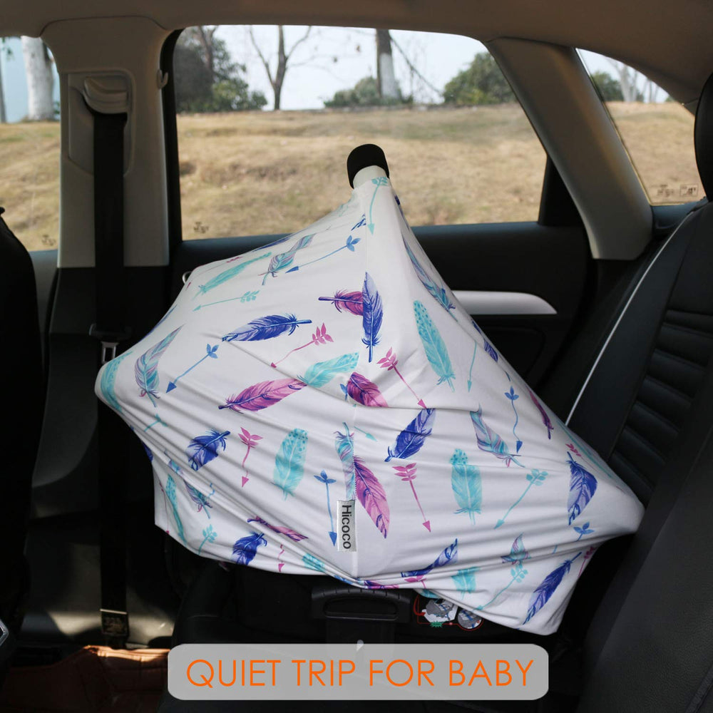 Hicoco shopping cart cover offers multipurpose protection during errands.