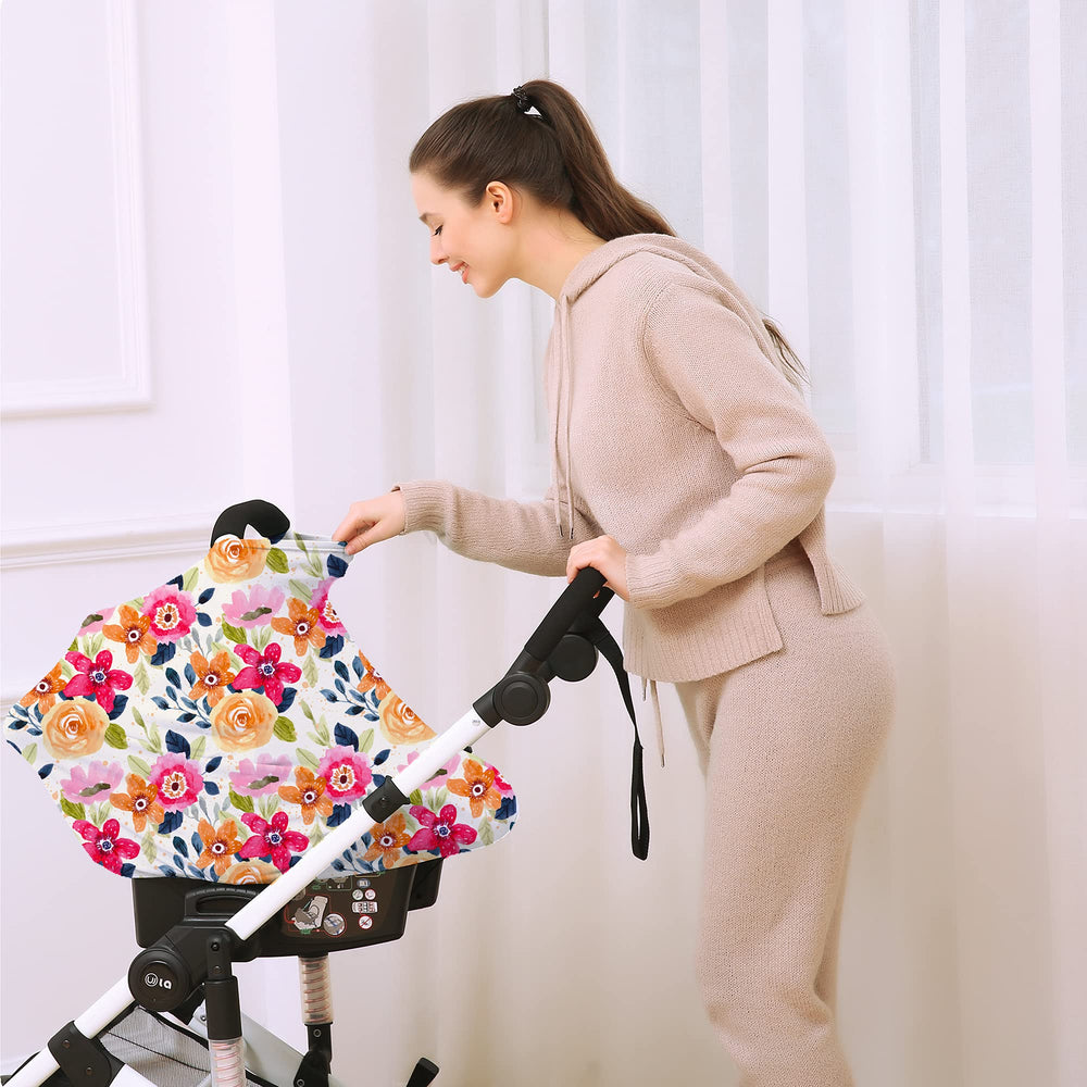 Hicoco stroller sunshade canopy protects from wind and glare.