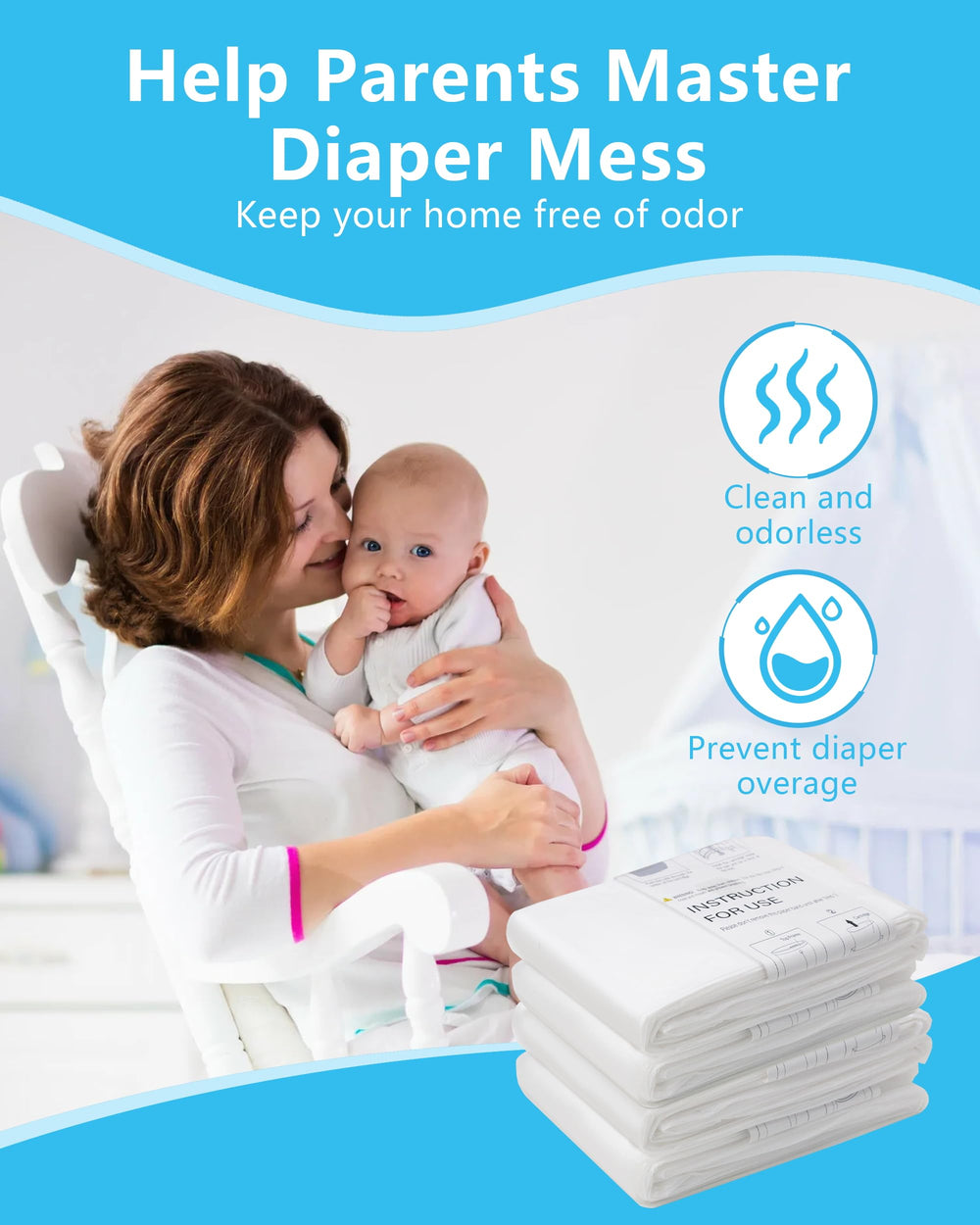 HIDALIFE quick-install design simplifies changing and disposal.