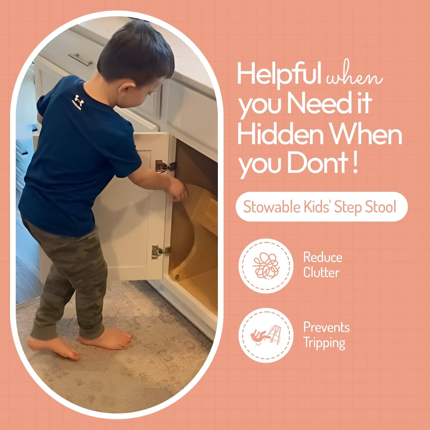 Hidden Helper nano gel tape for no drill installation