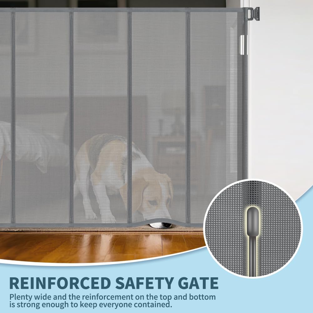 HIDODO safety lock operation demonstrates easy gate control for adults.