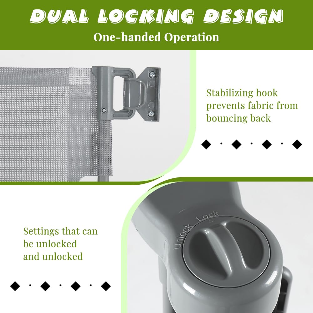 HIDOG baseboard-fit gate reduces gaps for cleaner space and clearer view.