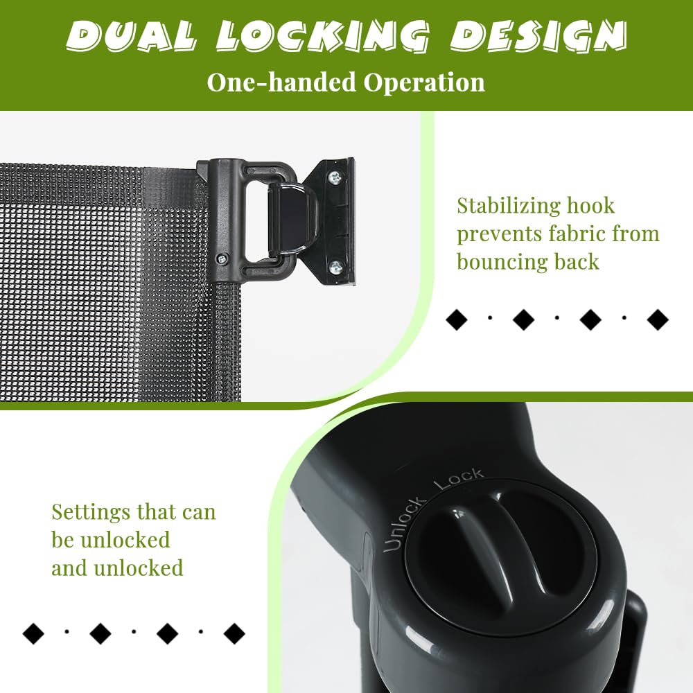 HIDOG baseboard-fit lower-bracket provides a snug install with varied baseboards.