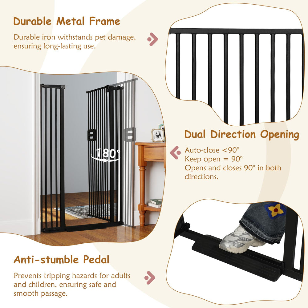 HIDOG dual safety locks prevent children from accidental opening.