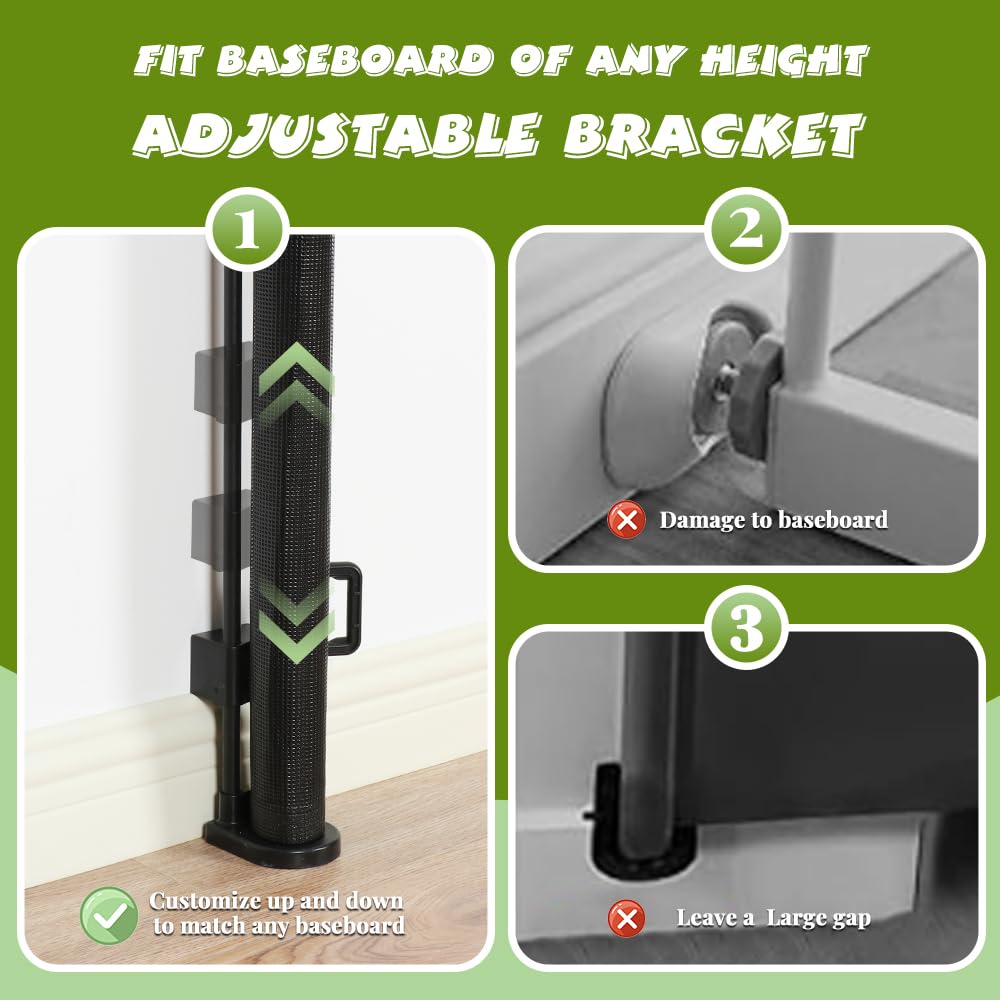 HIDOG one-hand operation with safety lock enables easy use while holding a child.