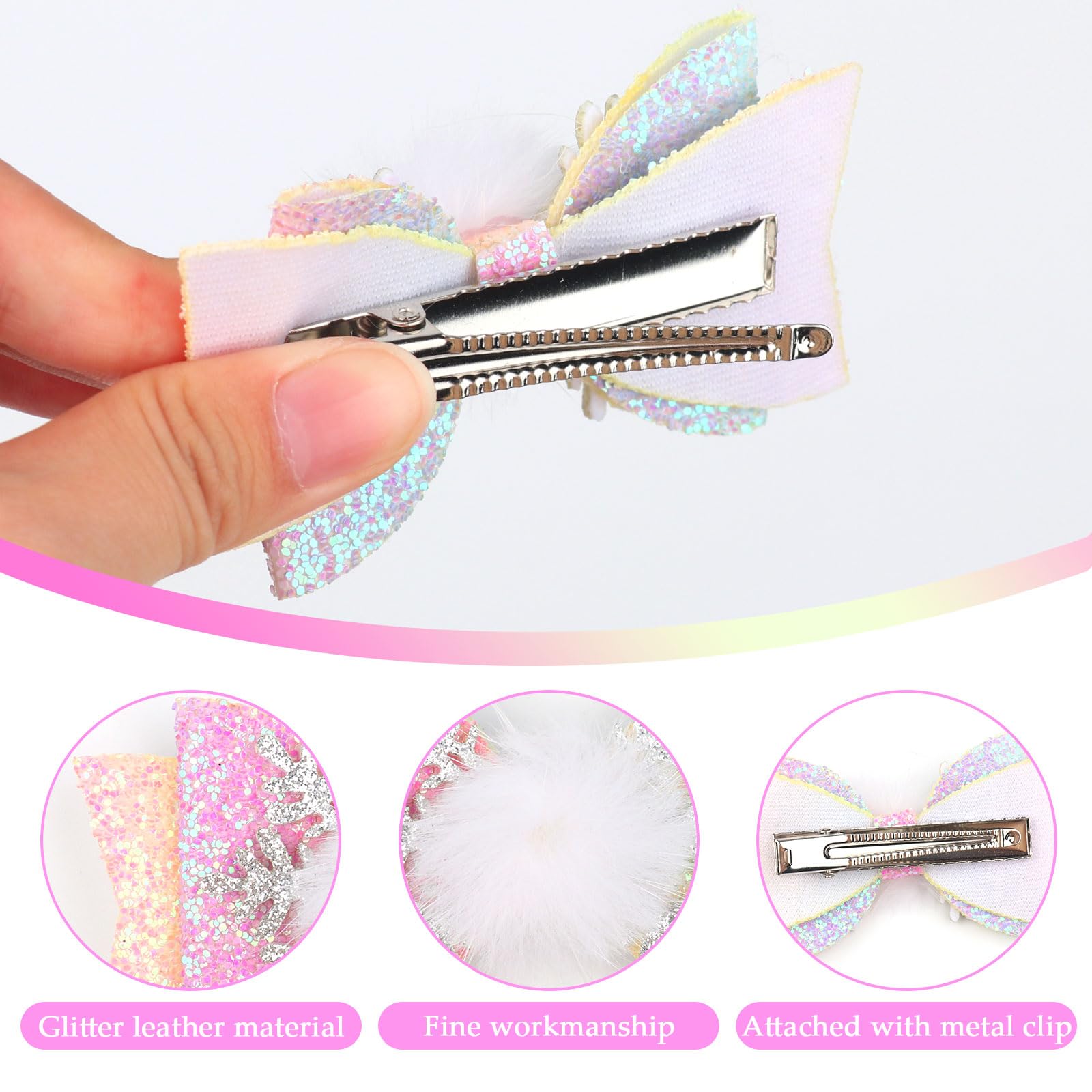 HIFANMM festive 2pcs hair accessories for parties