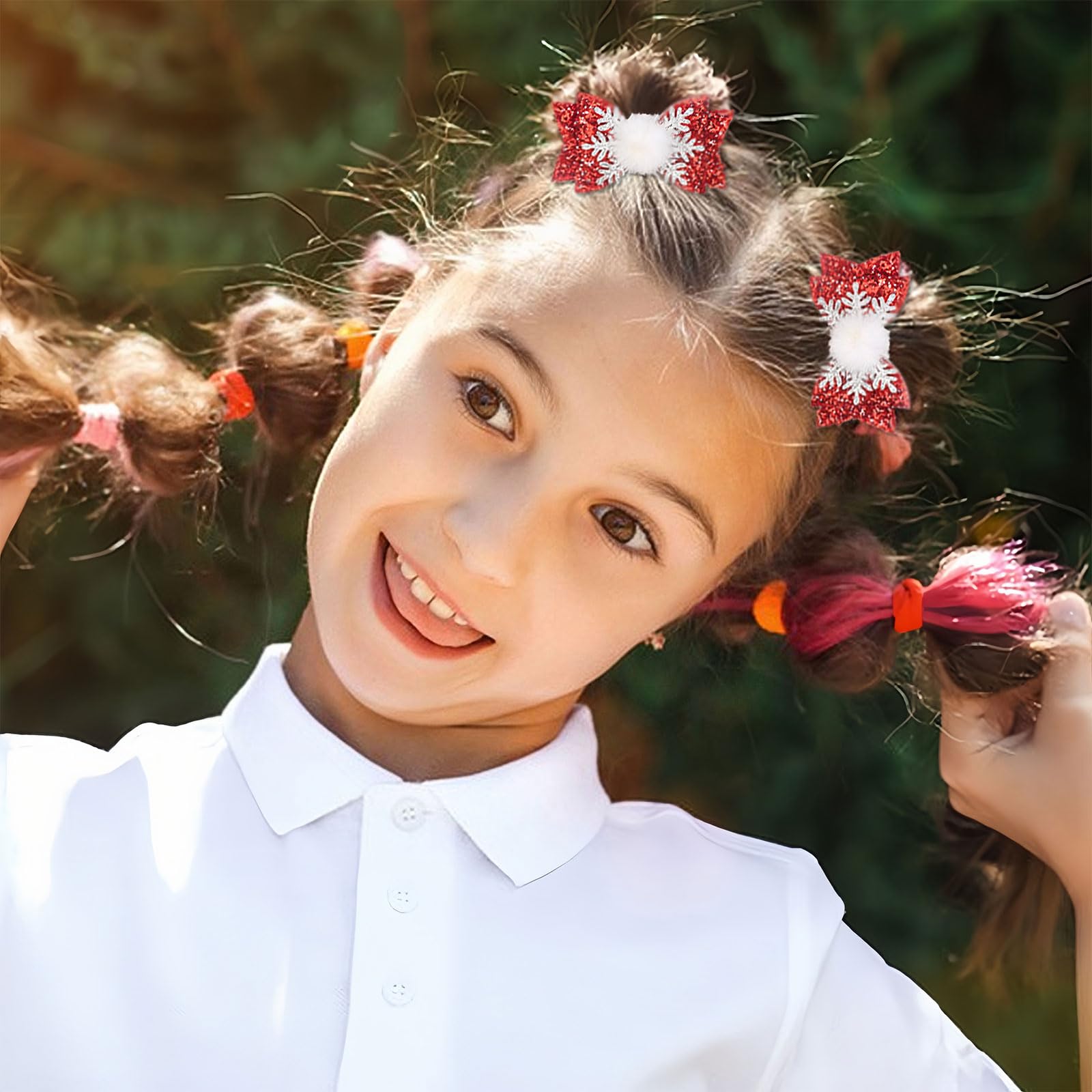 HIFANMM non-slip alligator clip keeps hair in place during busy holidays