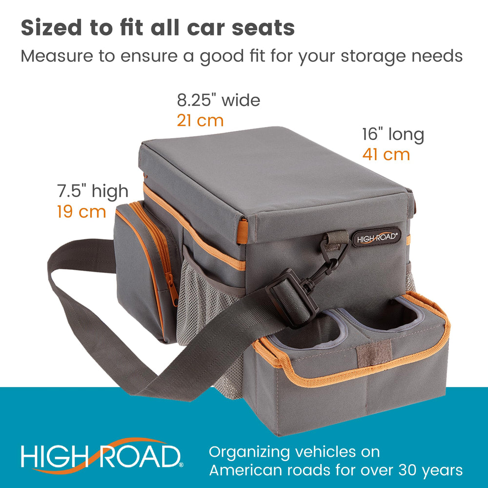High Road CarHop dimensions and fit in cars: 16 by 8.25 by 7.5 inches.