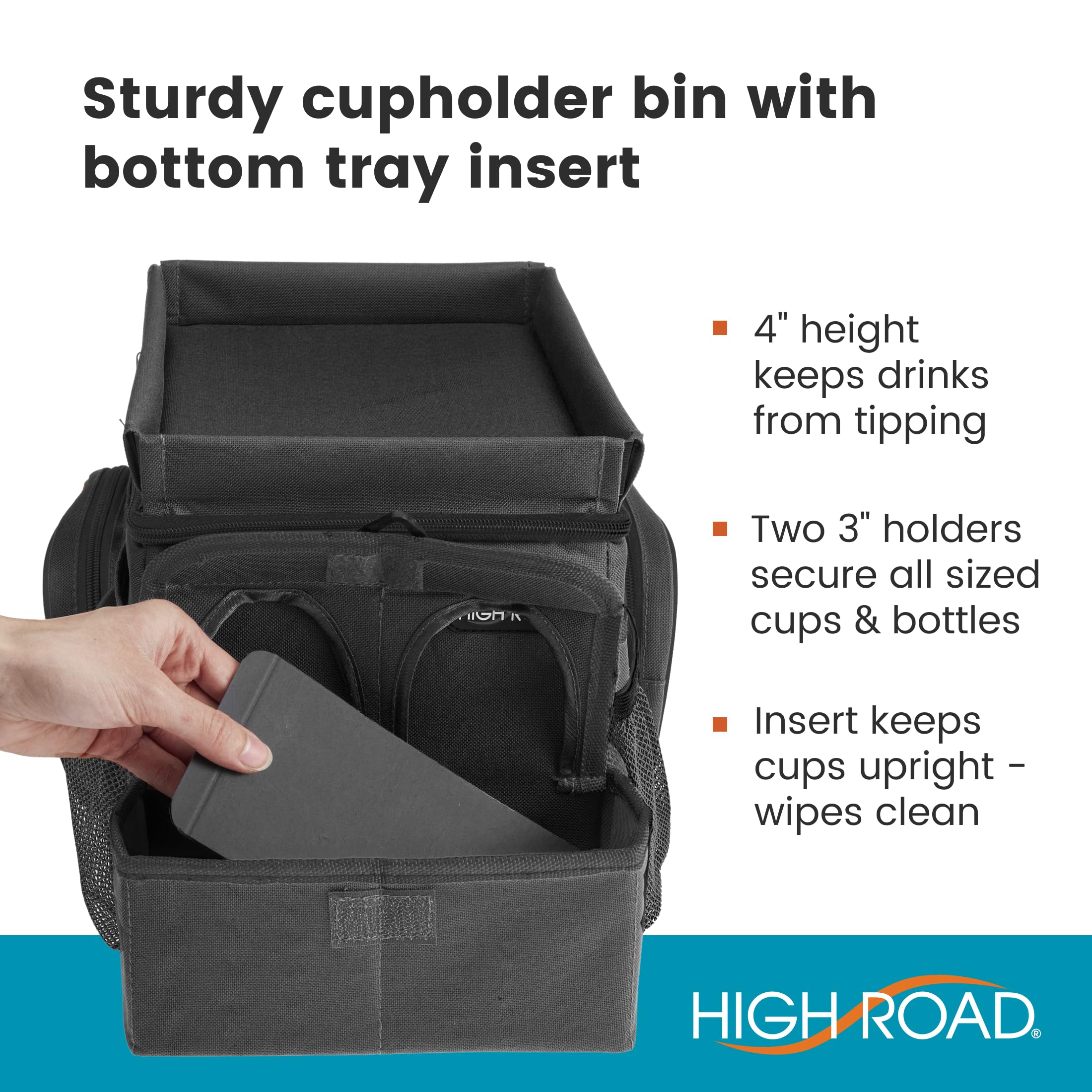 High Road CarHop foldable design folds down for easy storage
