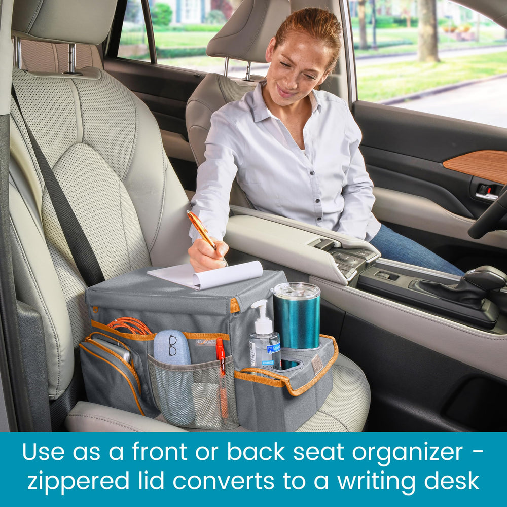 High Road CarHop side pockets organize small items for quick access.