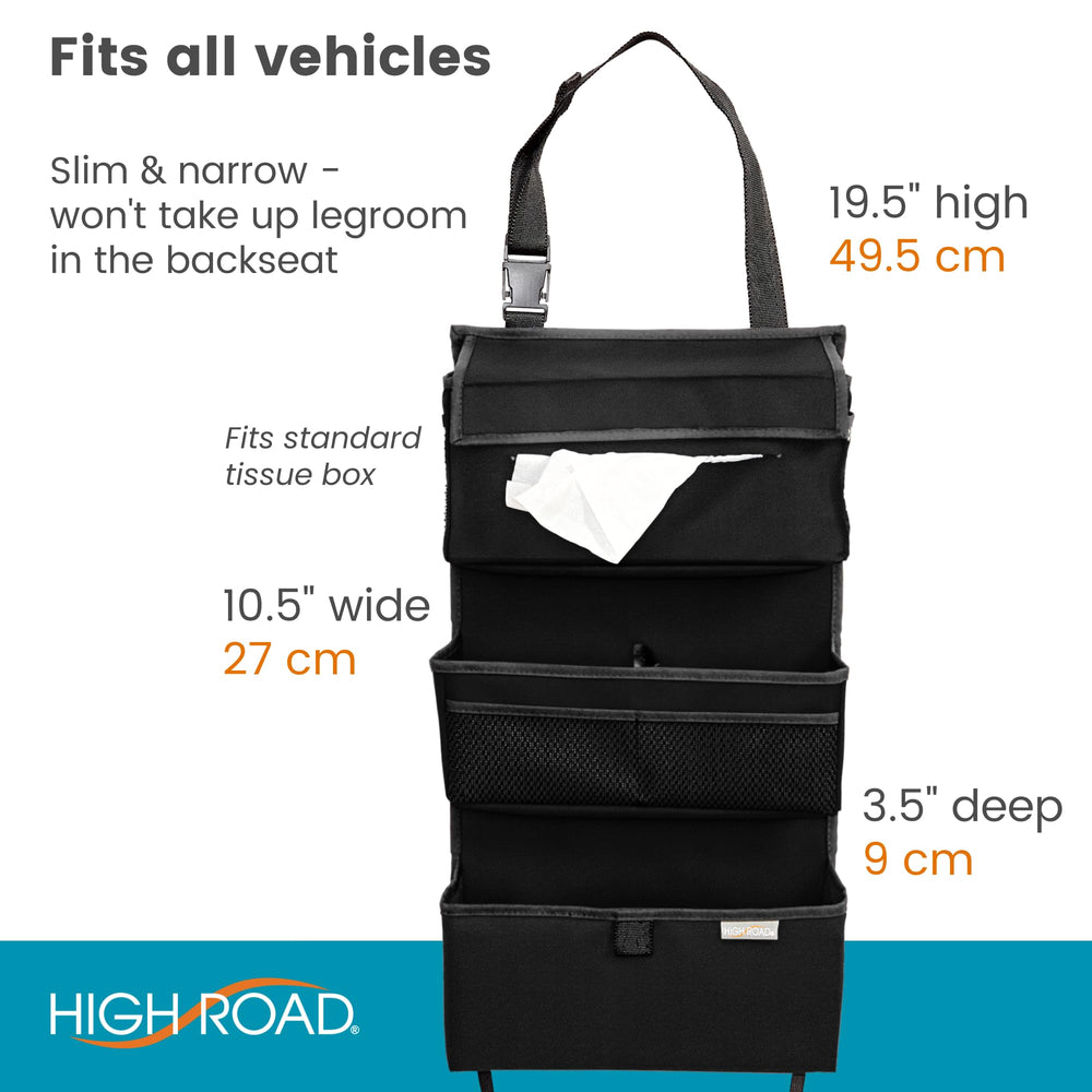 High Road Storage Organizer durable polyester construction withstands daily use