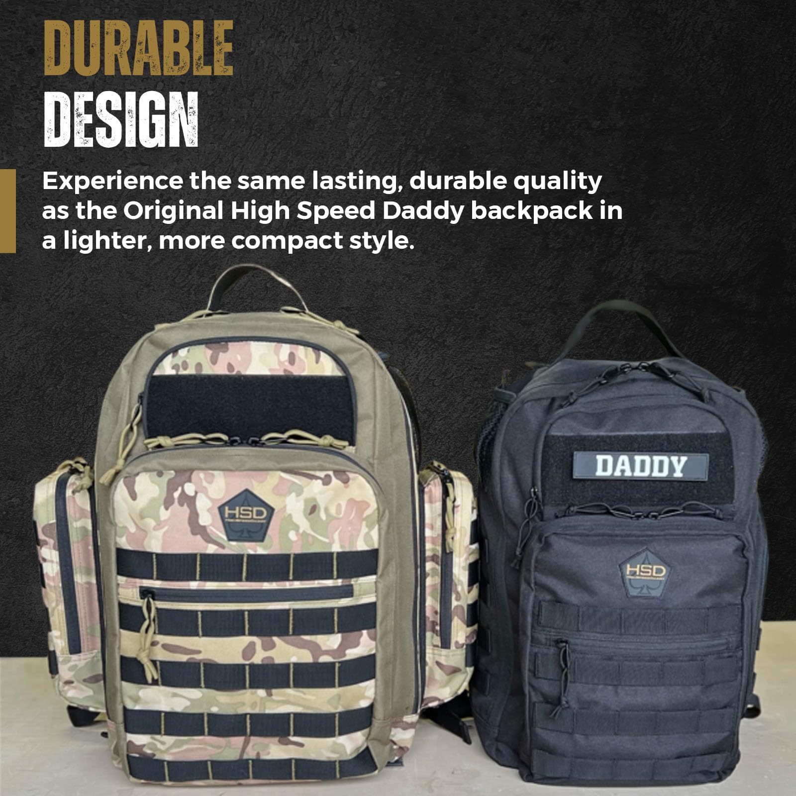 HighSpeedDaddy stroller straps and reinforced handle for easy transitions