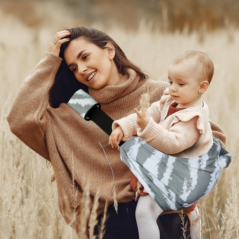 Hilabab Baby Sling ultra-lightweight design makes on-the-go use easy.