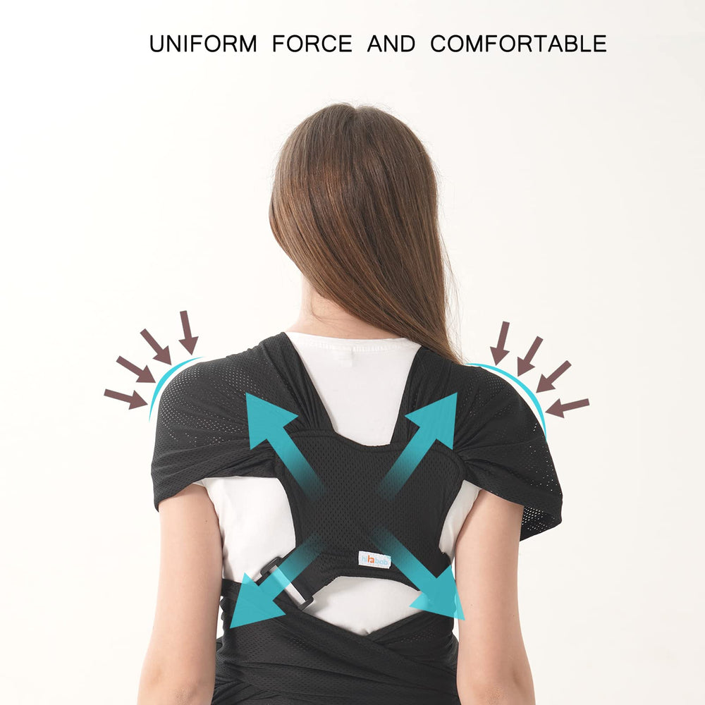 Hilabab Baby Warps Carrier easy breastfeeding position supports on-the-go nursing.