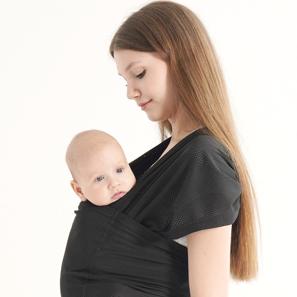 Hilabab Baby Warps Carrier soft fabric offers gentle skin contact for baby.