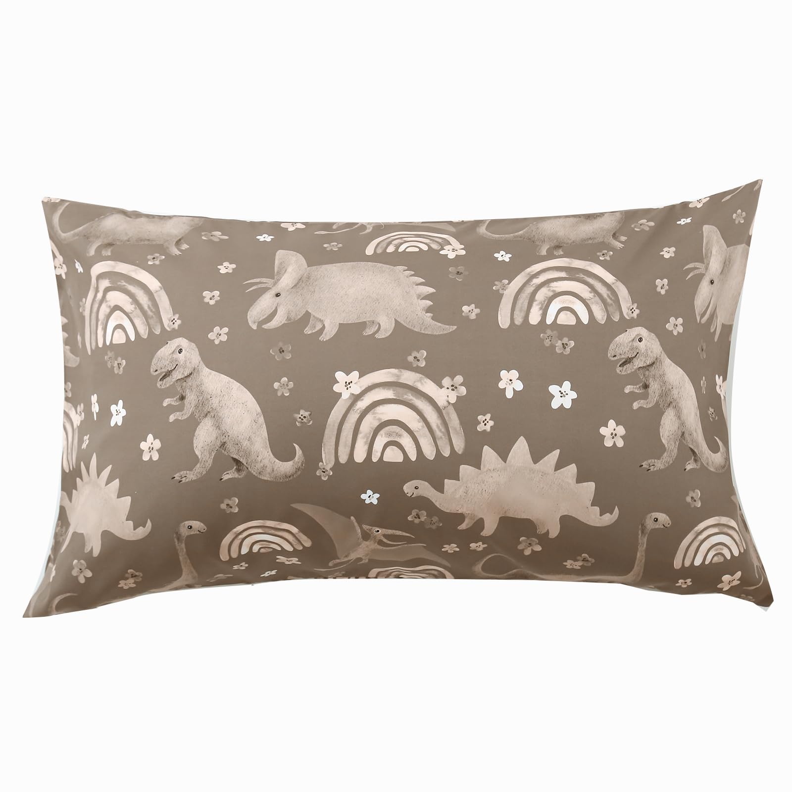 Hilabab dinosaur fabric closeup reveals ultra-soft texture.