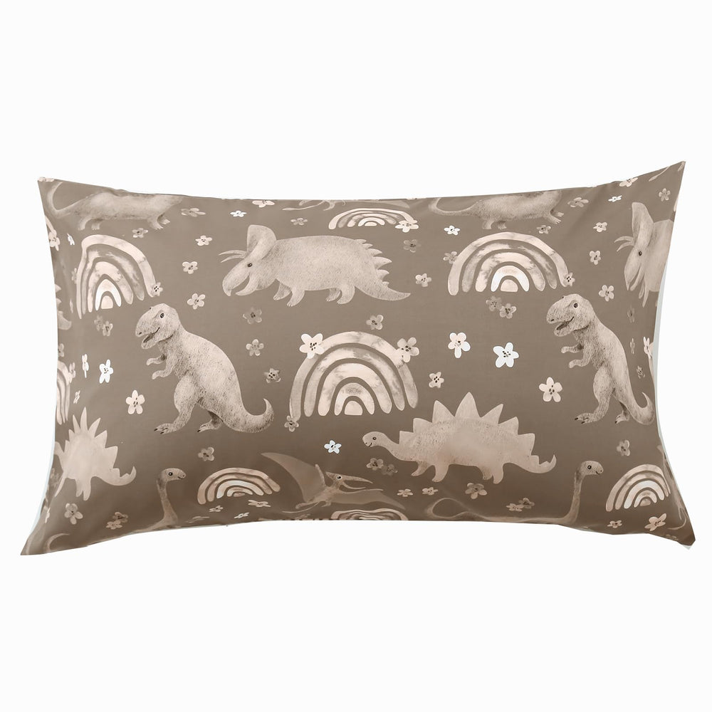 Hilabab dinosaur fabric closeup reveals ultra-soft texture.