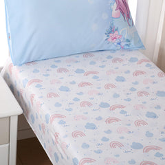 Hilabab toddler bedding reversible comforter provides year-round warmth and versatile styling
