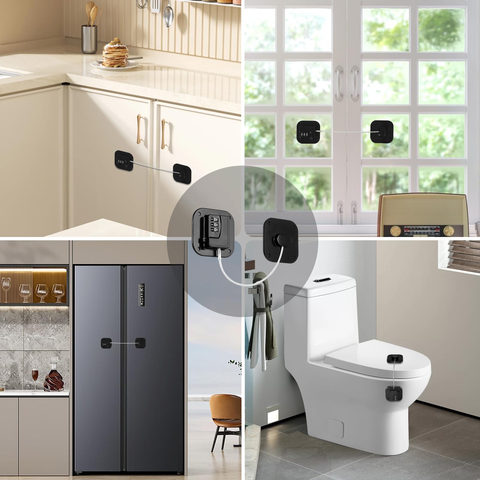 Himake fridge lock in everyday use offers simple, dependable access control.