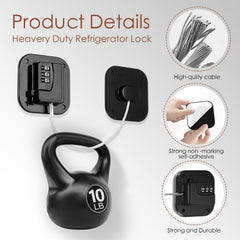 Himake lock button unlock closeup showing easy keyless operation.