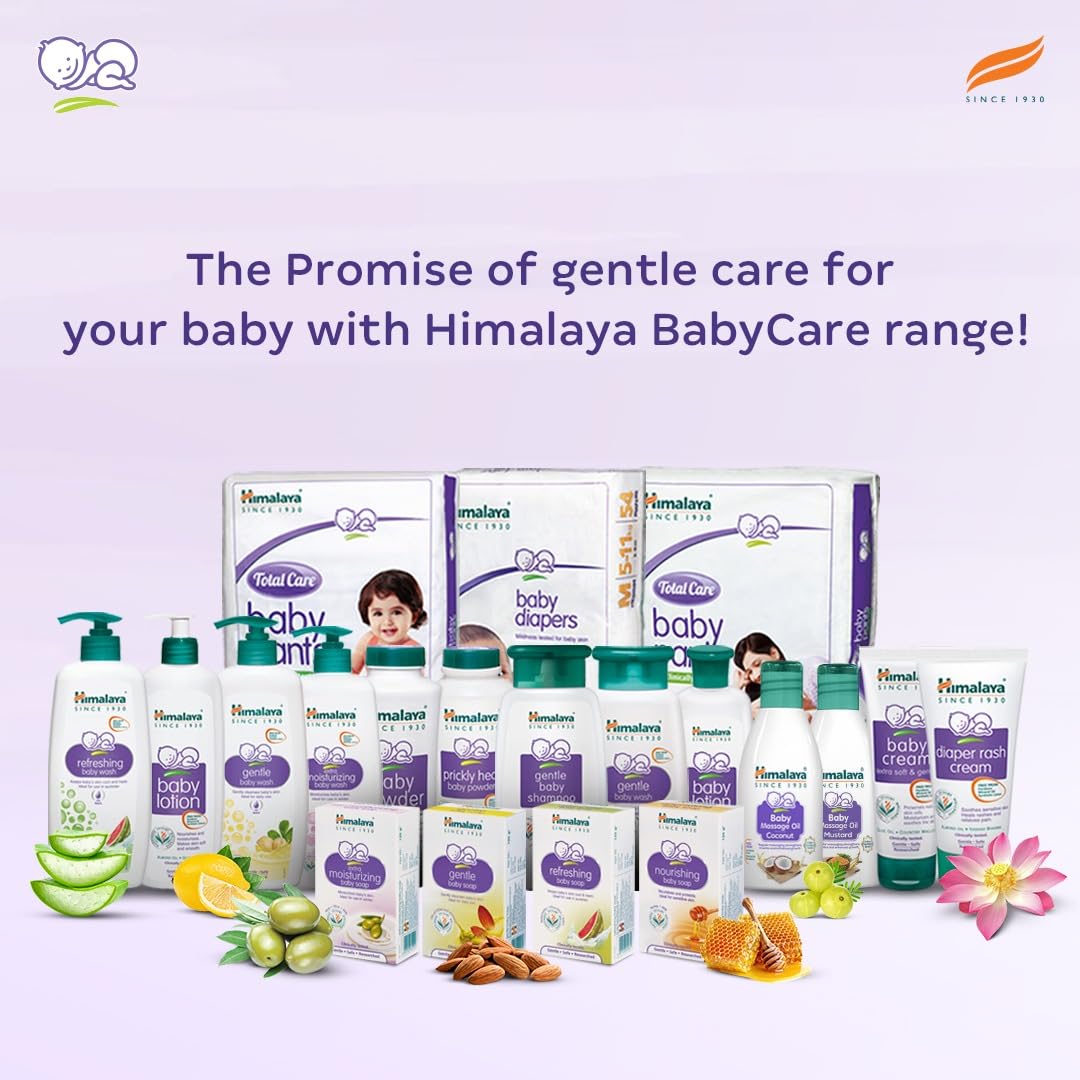 Himalaya Baby Hair Oil after-bath routine for smooth hair.