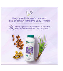 Himalaya Baby Powder soft skin result demonstrates gentle, comfortable skin after use
