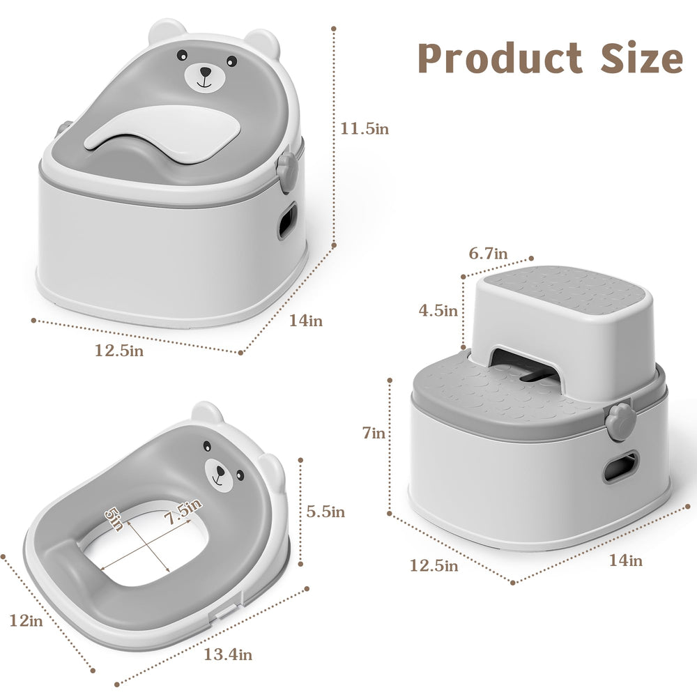 Himold 3in1 potty stool 2-step for independent reach