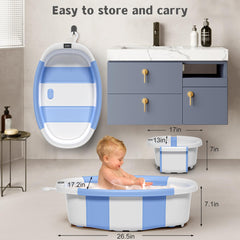 Himold temperature display shows water warmth for comfortable baths