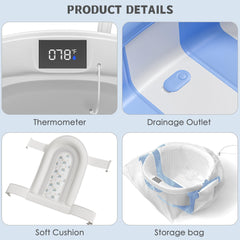 Himold upgraded cushion supports head and neck during longer soaks