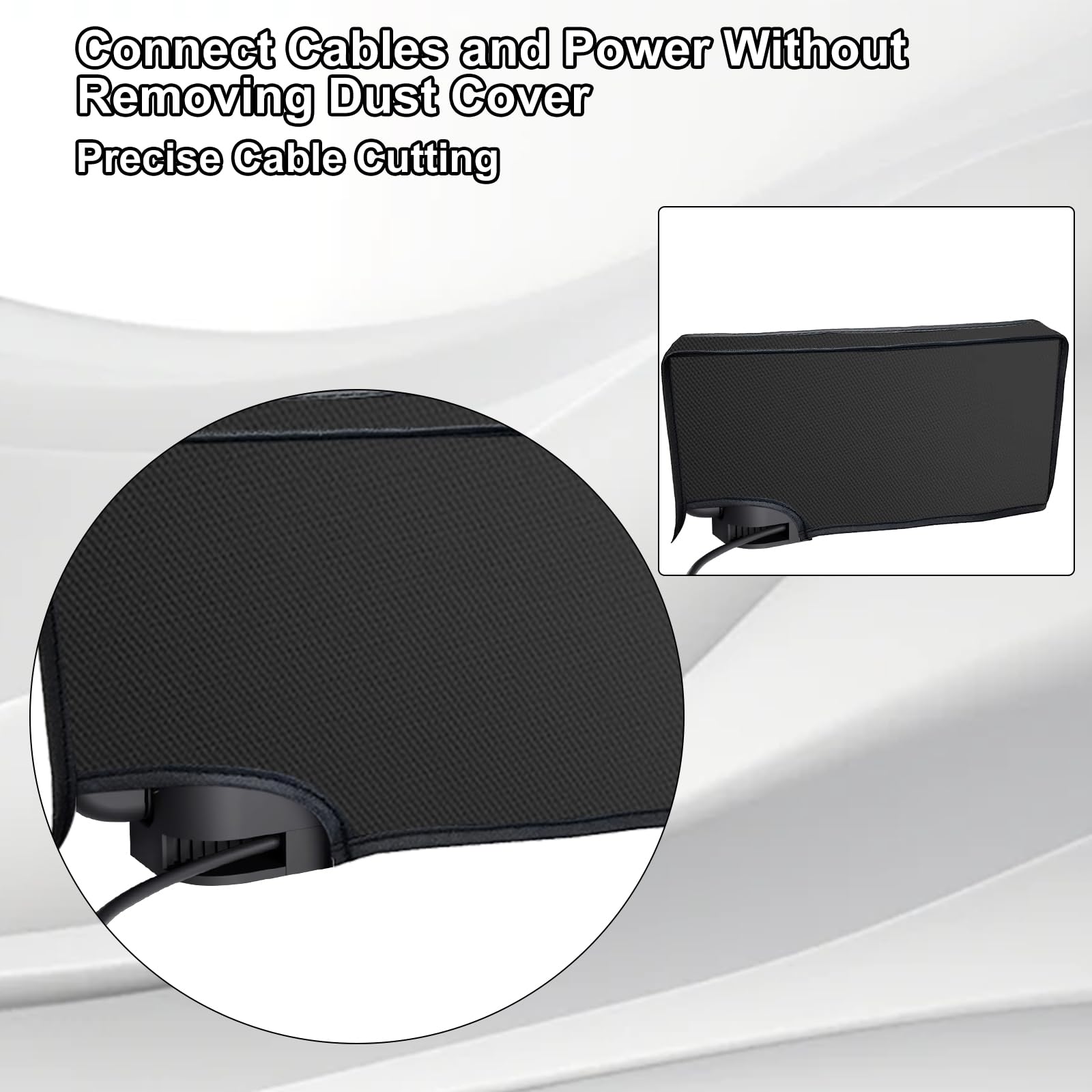HINGTAI dust cover universal compatibility fits multiple consoles and is reusable