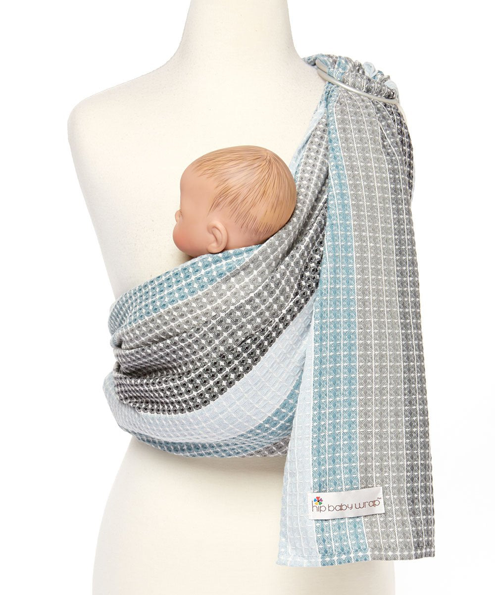 Hip Baby Wrap machine-washable cold-cycle care ensures easy maintenance