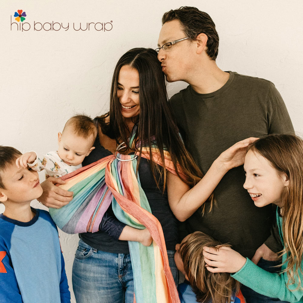 Hip Baby Wrap machine-washable cold wash for easy care