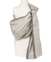 Hip Baby Wrap Ring Sling full view demonstrates breathable, comfortable on-the-go carry