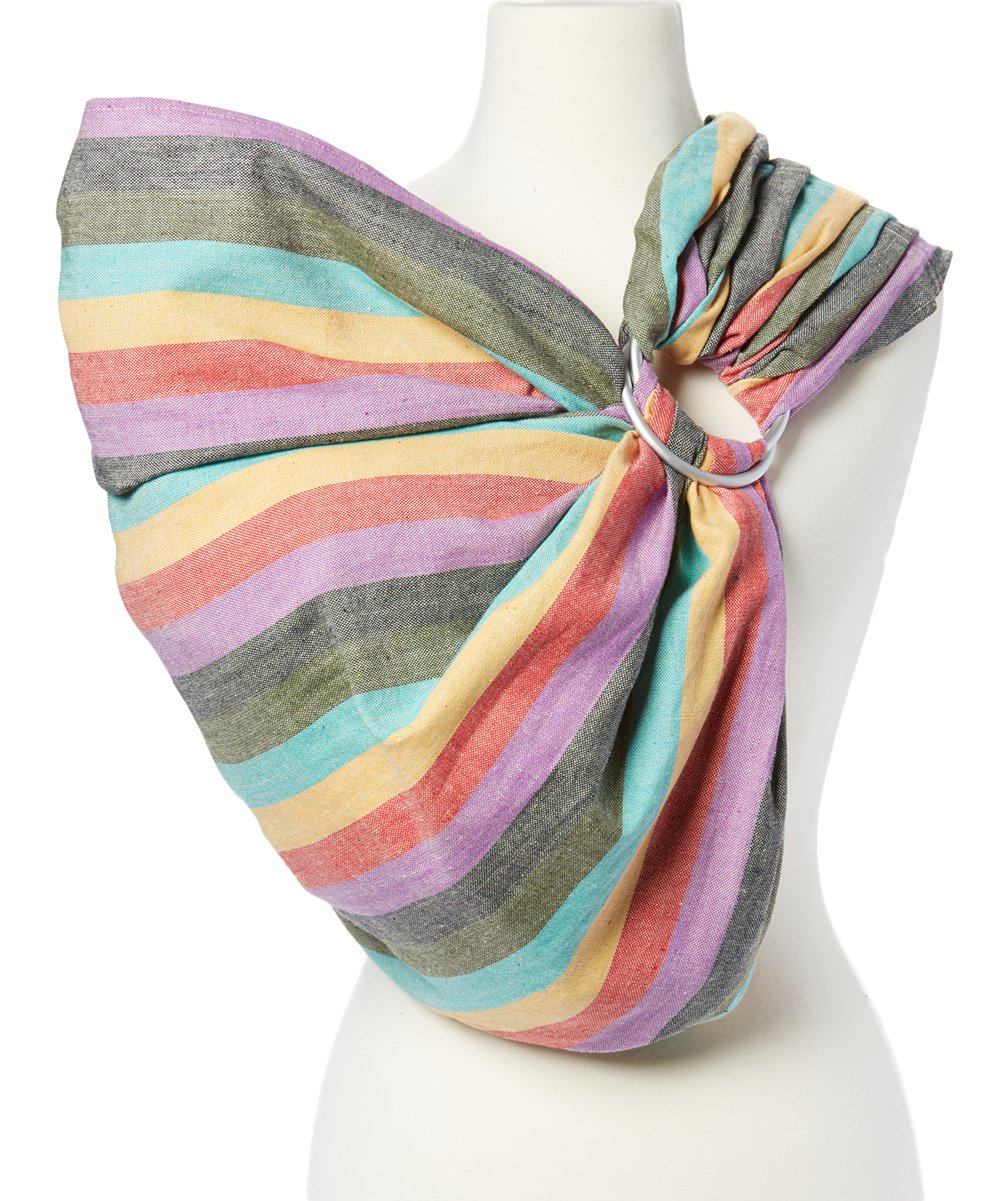 Hip Baby Wrap ring sling package shows portable comfort for busy parents