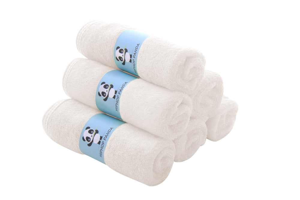 HIPHOP PANDA absorbent 2-layer face towel, quick-drying and versatile for wipes