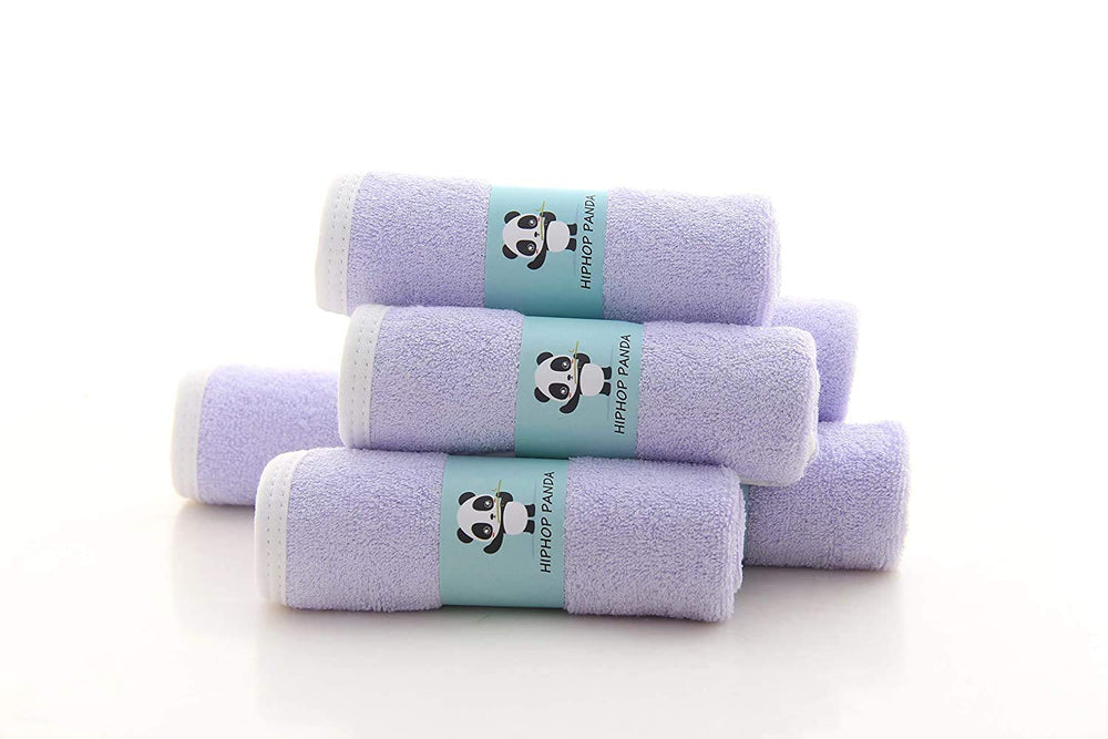 HIPHOP PANDA bamboo-rayon washcloths durable long-lasting fabric