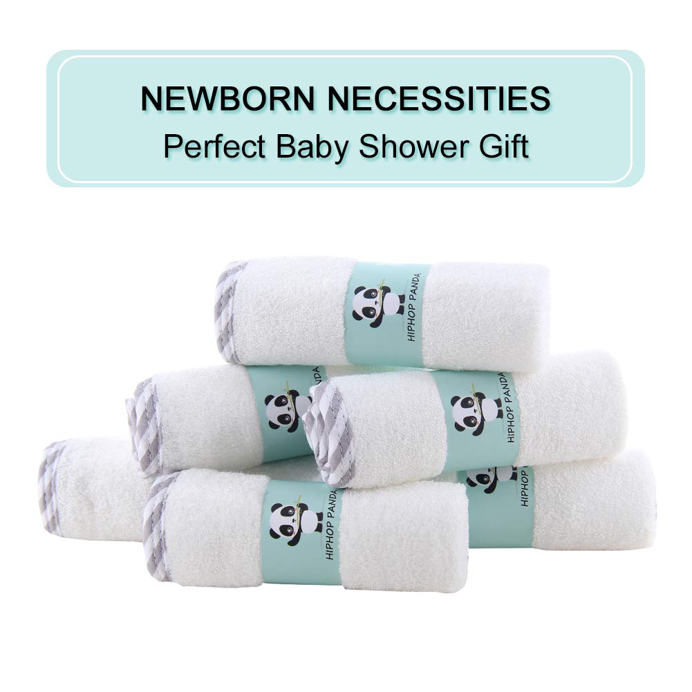 HIPHOP PANDA bamboo fiber close-up highlights plush softness and absorbency.