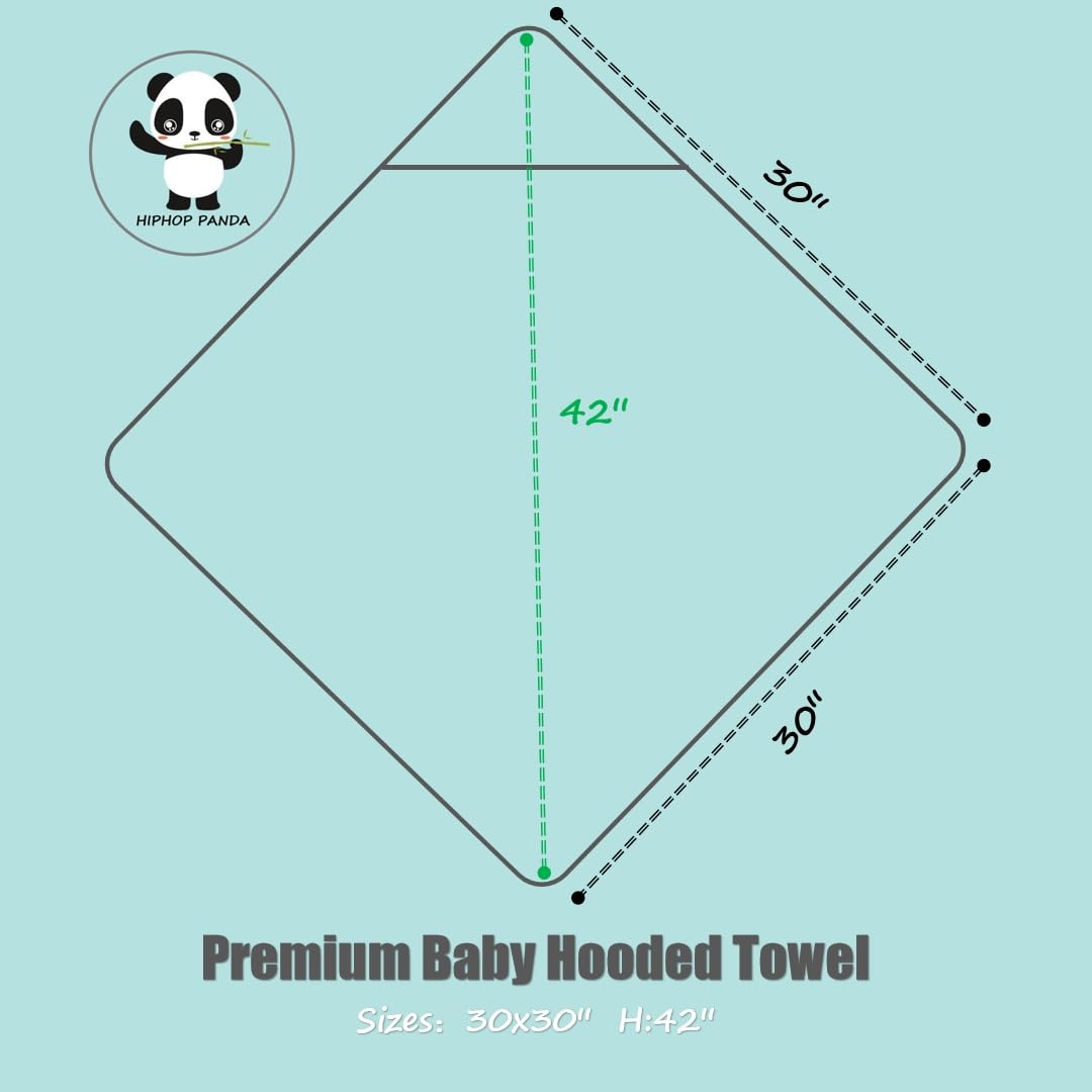 HIPHOP PANDA bamboo rayon close-up shows ultra-soft fibers for delicate baby skin