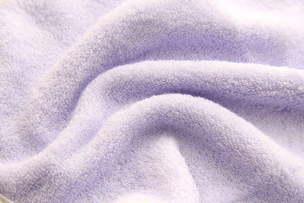 HIPHOP PANDA bamboo-rayon washcloths absorbent two-layer design in action